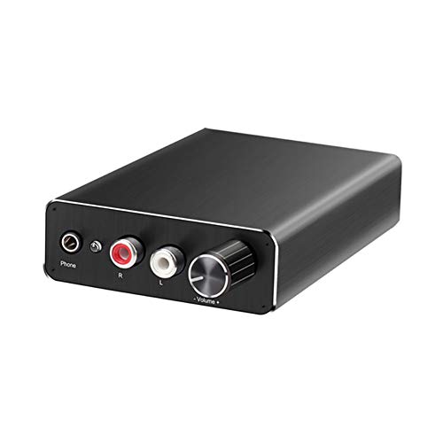 Décodeur Audio, HiFi Fibre Optique USB coaxial DAC décodeur 24bit/192kHz DAC décodeur Casque amplificateur Audio PC...