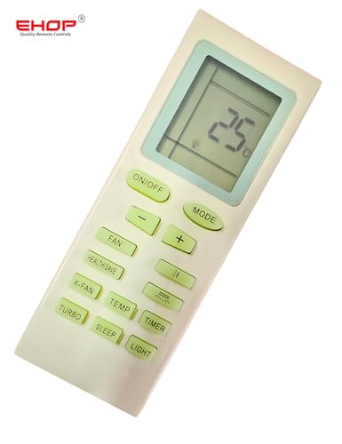 Image of Ehop YB1F2 Compatible Remote Control for Lloyd AC with X-Fan Function AC-18B