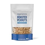 Amazon Grocery, Roasted Peanuts, Roasted & Salted, 16 Oz