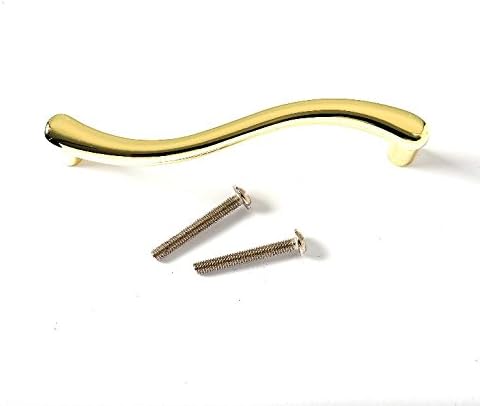 Merriway BH06164 Cupboard Cabinet Handle Pull S-Style 96mm EB, Set of 4 Piece