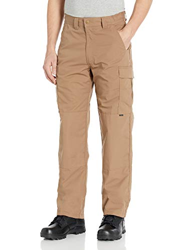 TRU-SPEC Men's Shorts, TRU Simply Tactical P/C R/S w/ cargo pockets, Coyote, 34