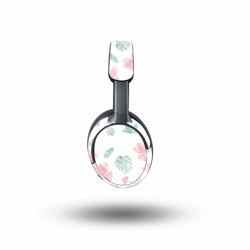 Image of MightySkins Carbon Fiber Skin Compatible with Bose QuietComfort Ultra - Paper Flowers | Protective, Durable Textured Carbon Fiber Finish | Easy to Apply