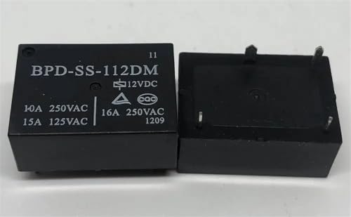 Relé BPD-SS-124DM de 24V y 16A con alta capacidad de conmutación