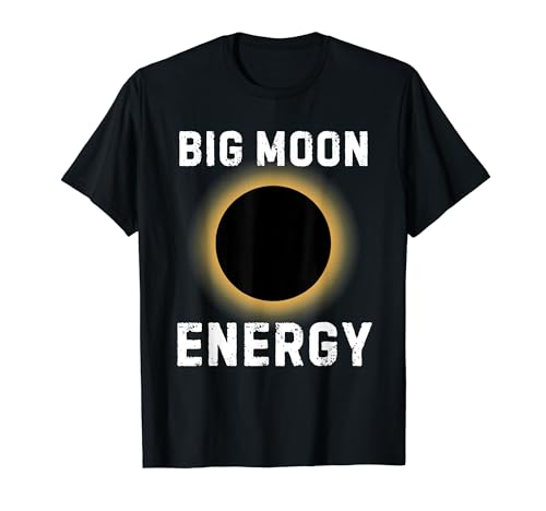 Big Moon Energy Eclipse solar total 2024 América Totalidad Camiseta
