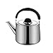 Kettle Teapot Whistling Hot Water Thickened Sus304 Stainless Steel On Top Of Household Stove With Anti-scald Handle Size : 5L Size : 3L Home Camping (4L(4.25Qt))