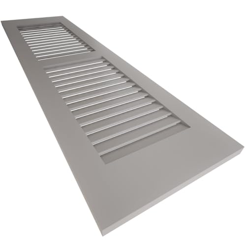 12"W x 49"H Americraft Two Equal Louver Exterior Real Wood Shutters (Per Pair), Primed by Ekena Millwork - Image 7