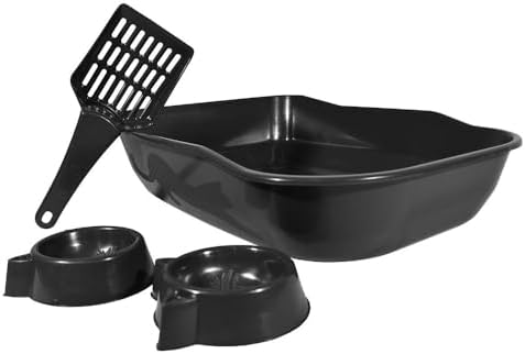 Kit Higiênico Bandeja + Pá Higiênica de Areia para Gatos Duracat ...