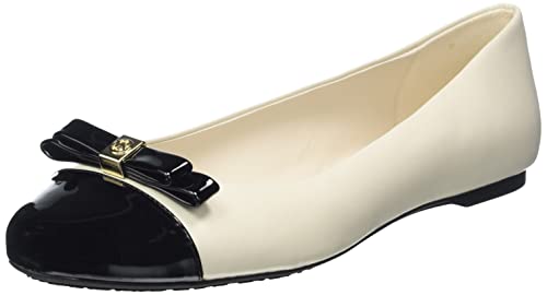 Michael Kors Damen Andrea Ballet Sandal, Leichte Creme, 41 EU