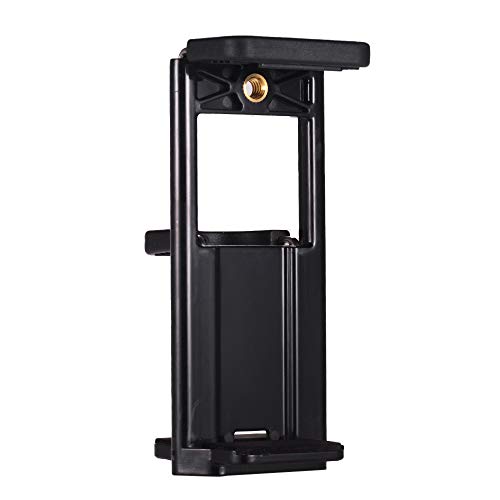 Soporte multifuncional para teléfono y tableta, adaptador con rosca de 1/4 para smartphone, tablet, compatible con trípode monopié selfie stick
