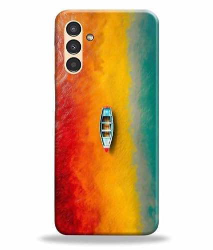 Image of Printed Hard Back Case Cover & Compatible for Samsung Galaxy M14 5G | Samsung M14 5G | Nature Vector Art (Multicolor) - D1207