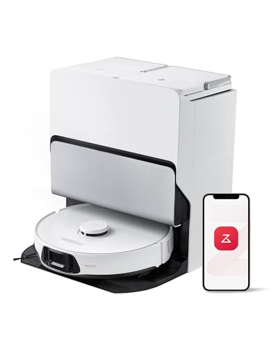 Image of roborock S8 Max Ultra Robot Vacuum and Mop, Auto Mop Washing&Drying, Dirt Detection, Self-Emptying, 8000Pa Suction, 20mm Mop Lifting, White (Renewed)