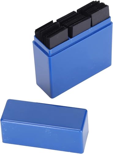 Image of 300 Sheets Dental Articulating Paper, Plastic Dispenser Red and Blue Bite Articulating Paper & Film Doubled Side