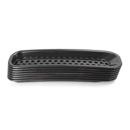Parrillas delantera de malla ABS para Jeep Wrangler JK 2007-2017, acabado doble listón premium