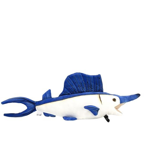 Peluche Marlin Bleu réaliste grand format aux finitions soignées