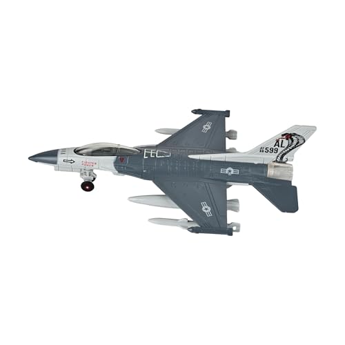 Image of Toys Uncle Diecast Aeroplane Scale Model, (1:400 Fighter Aeroplane with Light and Sound (Type 17))