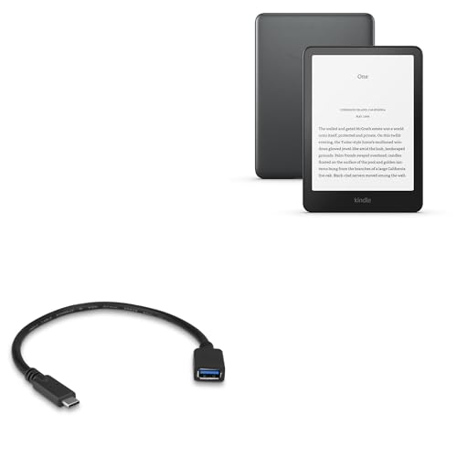 BoxWave Cable Compatible with Amazon Kindle Paperwhite 12th Gen (7 in) - USB Expansion Adapter, Add USB Connected Hardware to Your Phone