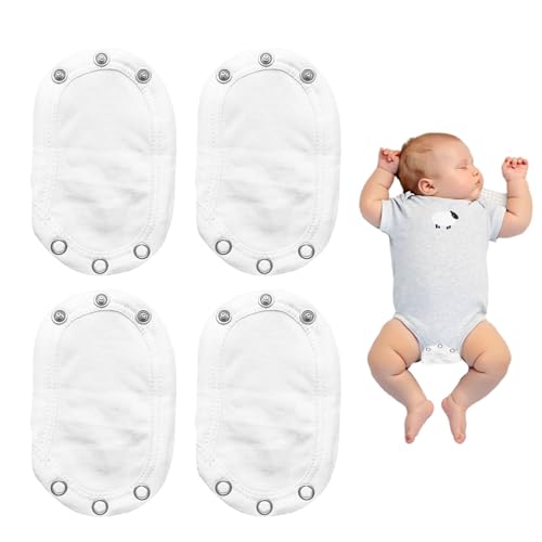 Baby-Bodysuit-Verlängerung,4 Stücke Bodyverlängerung für...