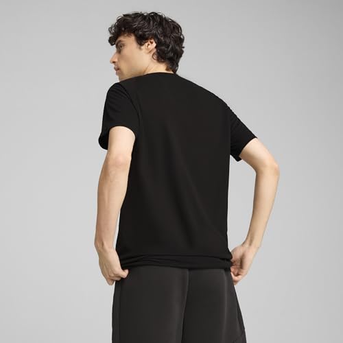 PUMA Unisex EVOSTRIPE Tee T-Shirts, PUMA Black, XL – Ansicht 5