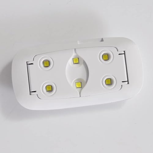 I0DO Luz UV para resina, lâmpada de cura de cola UV, lâmpada UV para resina de cura rápida, 6 W, USB