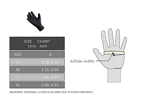 image for pandawoods Diving Gloves 3mm Neoprene Gloves Thermal Anti-Slip Wetsuit