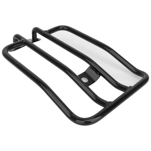 Support noir brillant porte-bagages moto XL Sportster Iron 48 2004-2021