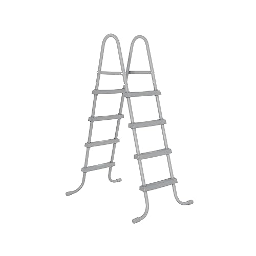 Bestway Power Steel 20' X 12' X 48 Inch Oval Metal Frame Above Ground Outdoor Swimming Pool Set With 1500 Gph Filter Pump thumb #5