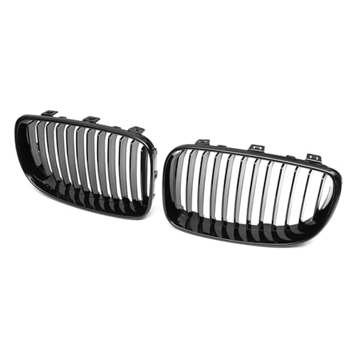 Calandre avant BMW Série 1 E87 E81 double barrette noire look course