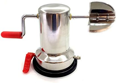 Stainless Steel Vacuum Base Coconut Scraper with Stainless Steel blade Grater for Kitchen Manual Coconut Scraper Coconut scraper Machine Manual Shredder
