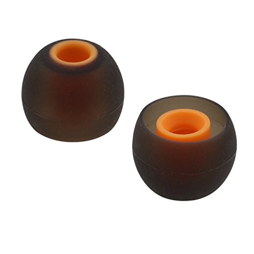 A-Focus イヤチップ JBL T110BT イヤホンに対応 交換用 イヤーチップ イヤーピース イヤオンジェル イヤホンカバー イヤーパッド シリコン製 軽い快適型 SML 3サイズ 6ペア JBL T110BT Bluetooth イヤホン 専用 6ペア入り ブラック