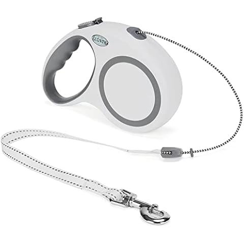 Retractable Dog Leash 30 FT, GUDWING Dog Walking Leash for Medium Large Dogs up to 77 lbs, Heavy Duty No Tangle, Large Cover