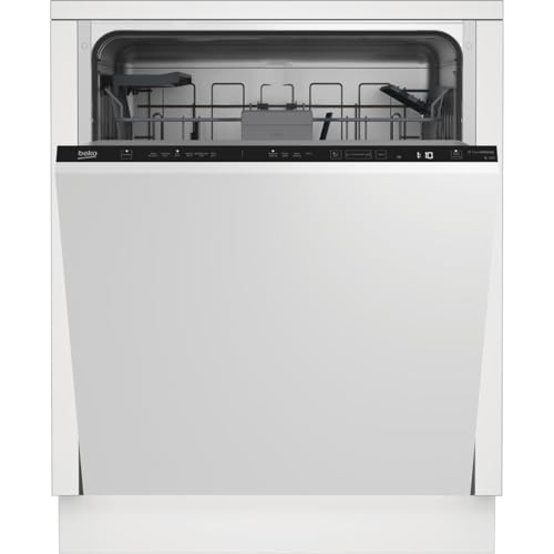 Beko BDIN26420Q Einbau-Geschirrspüler 60 cm vollintegriert, 14 Maßgedecke, 3 Spülebenen, 5 Spültemperaturen, AquaIntense, Quick&Clean...