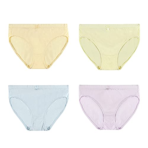 Culotte de bikini taille haute en coton confortable pour le bien-être quotidien