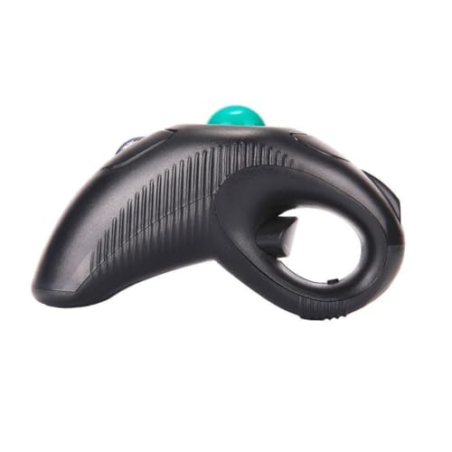 Hemobllo 2.4g Ratón Portátil Trackball USB Control De Pulgar GHz De Alcance Ergonómico