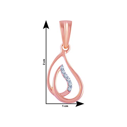 P.C. Chandra Jewellers Gold and Diamond Pendant for Women - Image 4