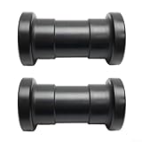 Rueda de rodamiento para máquina de remo, polea de tubo rectangular de 70 mm para equipo de fitness abdominal para ruedas de contrapeso Smith