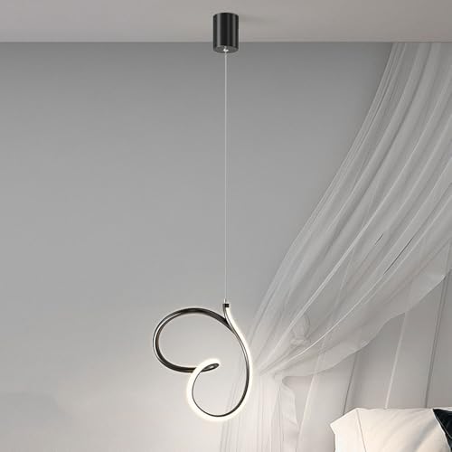 Lámpara Colgante Blanca con Atenuación LED y Mando a Distancia Práctico 5