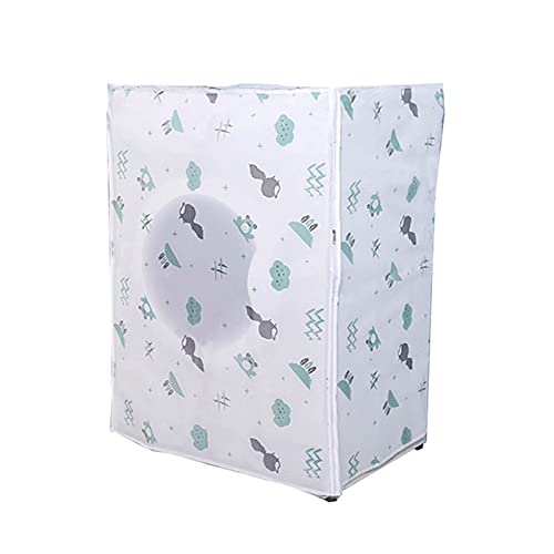 Home Washing Machine Cover Clamshell/Roller Universal Washer/Dryer Cover Washing Machine Cover for Top Load with Zipper Design