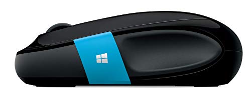 Microsoft – Sculpt Comfort Mouse, Inalámbrico, Negro