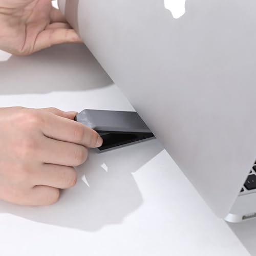 Base Elevadora para Computadora Plástico 4 Piezas Gris miniatura 5