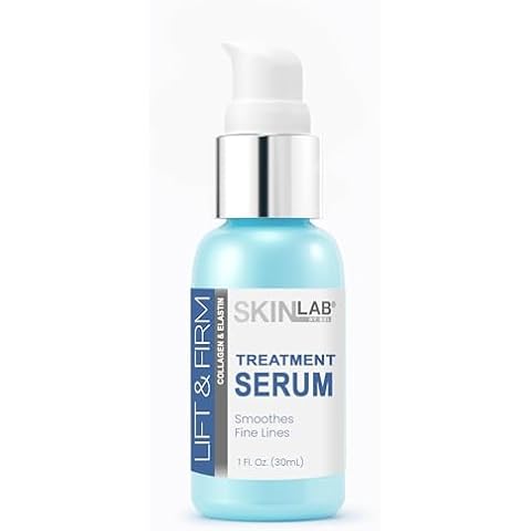 SKIN LAB BY BSL Lift and Firm TREATMENT SERUM - Boosting Ingredients like Hydrolyzed Collagen & Elastin, Vitamin C and Vitamin E to Moisturizer soften and soothe fine lines and wrinkles 1 Oz. Cover
