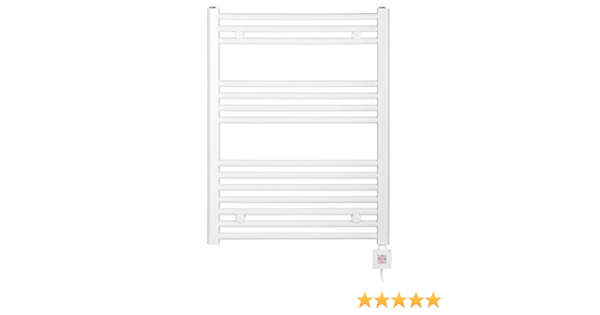 Eléctrico Radiador Toallero BH117e 775h X 750b Blanco Recto ...