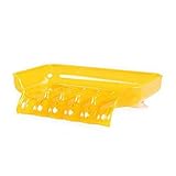 colorido Soap Box, Creative Novelty Portable Anti-Slip Kitchen Basin Sink Soap Dish Tray Water Drain