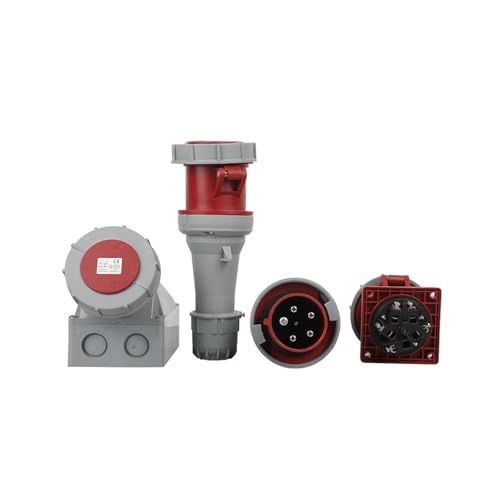 Conector industrial IP67 oculto 5 núcleos a prueba de agua miniatura 1