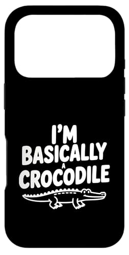 I'm Basically A Crocodile �ʔ��������̃��[���A �X�}�z�P�[�X iPhone 17 Pro �p