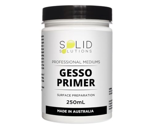 Solid Solutions Acrylic Gesso Primer | White 250ml