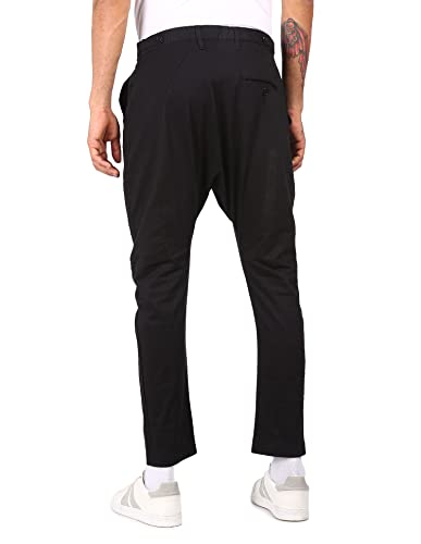Image of Men's slim Casual Trousers (8907542416424 271222457 38W X 28L Black)