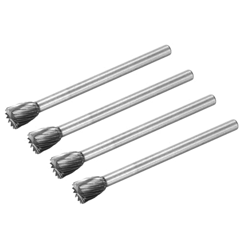 Fresas rotativas de carburo de tungsteno 4 piezas 6mm miniatura 1