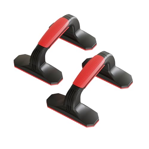 Fitarc Push Up Bar Parallettes Bar with Non-Slip Calisthenics Equipment 1 Pair Pushup Handles Fitness Push Up Bars for Men & Women
