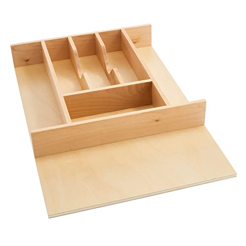 Image of Rev-A-Shelf Trim-to-Custom-Fit Silverware Drawer Insert Divider Organizer