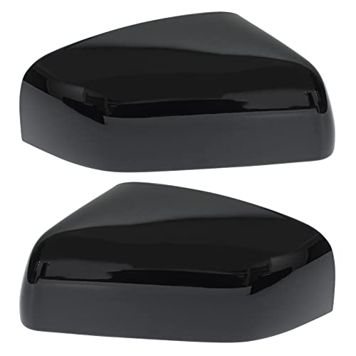 NewYall Glossy Black Left and Right Exterior Rear View Side